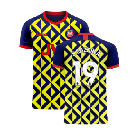 North London Reds 2023-2024 Away Concept Shirt (Libero) (S Cazorla 19)