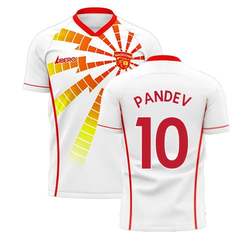 North Macedonia 2025-2026 Away Concept Shirt (Libero) (Pandev 10)