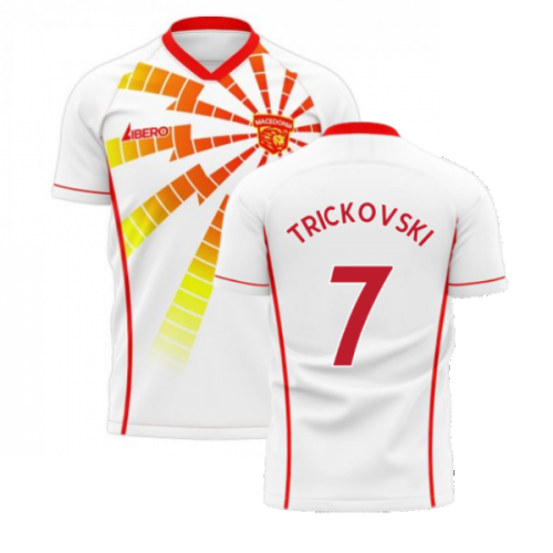North Macedonia 2025-2026 Away Concept Shirt (Libero) (TRICKOVSKI 7)