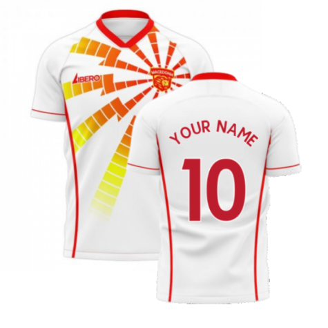 North Macedonia 2023-2024 Away Concept Shirt (Libero) (Your Name)
