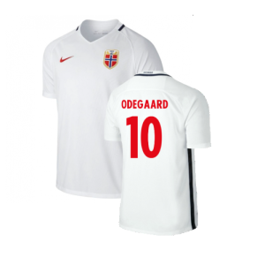Norway 2016-17 Away Shirt ((Good) S) (Odegaard 10)