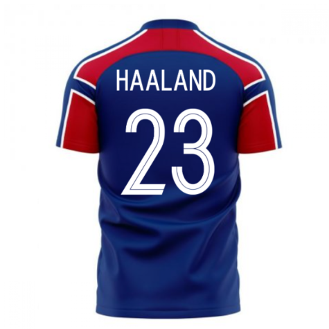 Norway 2023-2024 Away Concept Football Kit (Libero) (HAALAND 23)