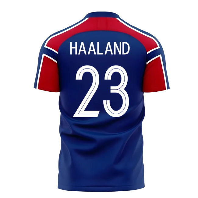Norway 2025-2026 Away Concept Football Kit (Libero) (HAALAND 23)