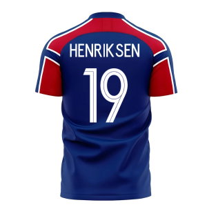 Norway 2025-2026 Away Concept Football Kit (Libero) (HENRIKSEN 19)