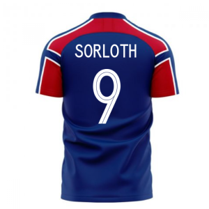 Norway 2023-2024 Away Concept Football Kit (Libero) (SORLOTH 9)