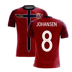 Norway 2025-2026 Home Concept Football Kit (Airo) (JOHANSEN 8)