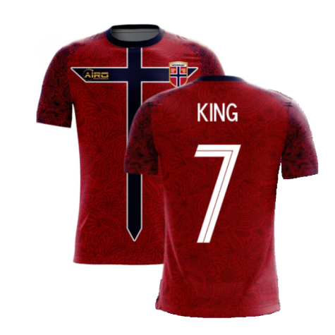 Norway 2022-2023 Home Concept Football Kit (Airo) (KING 7)