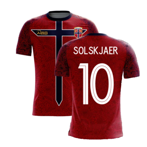 Norway 2025-2026 Home Concept Football Kit (Airo) (SOLSKJAER 10)