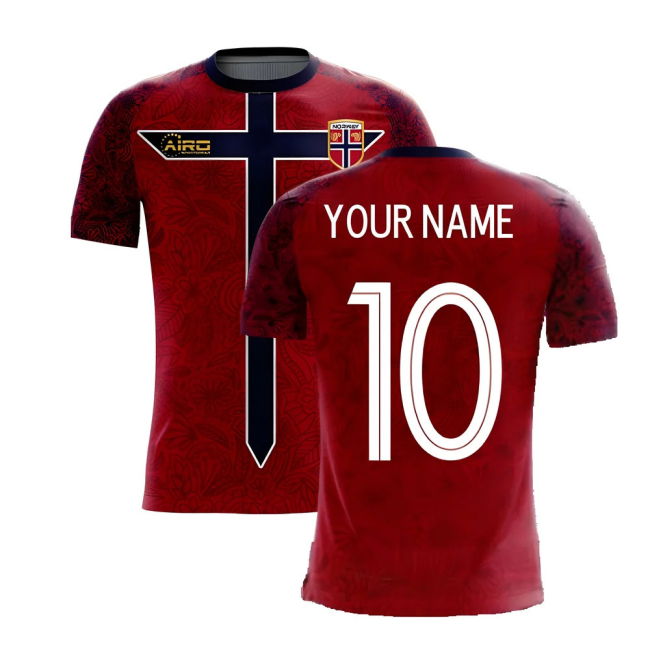 Norway 2025-2026 Home Concept Football Kit (Airo) (Your Name)