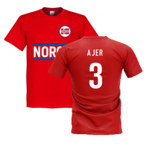 Norway Team T-Shirt - Red (Ajer 3)