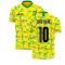 Norwich 1990s Home Concept Football Kit (Libero) (Your Name)