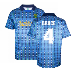 Norwich 1994 Away Retro Football Shirt (Bruce 4)