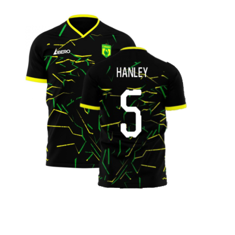 Norwich 2023-2024 Away Concept Football Kit (Libero) (Hanley 5)