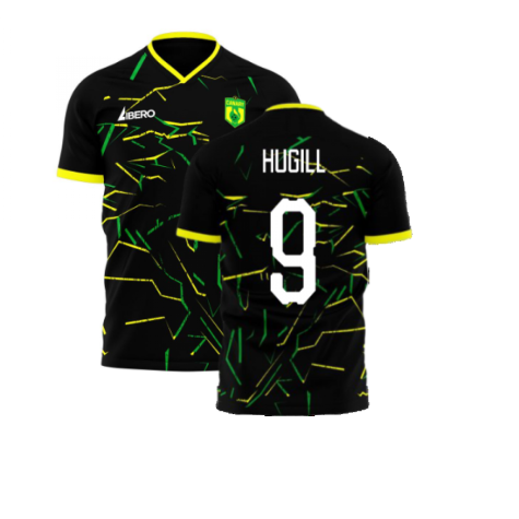 Norwich 2023-2024 Away Concept Football Kit (Libero) (Hugill 9)
