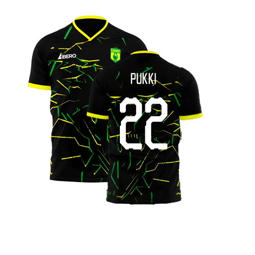 Norwich 2025-2026 Away Concept Football Kit (Libero) (Pukki 22)