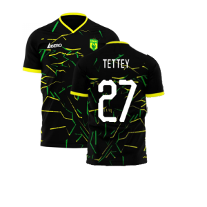 Norwich 2023-2024 Away Concept Football Kit (Libero) (Tettey 27)
