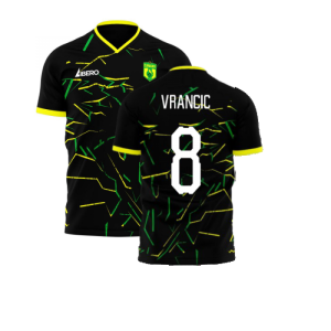 Norwich 2023-2024 Away Concept Football Kit (Libero) (Vrancic 8)