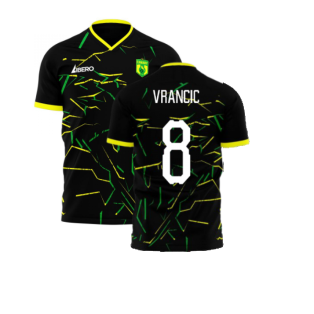 Norwich 2022-2023 Away Concept Football Kit (Libero) (Vrancic 8)