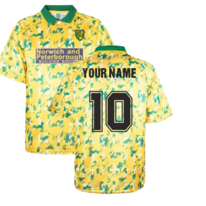 Norwich City 1993 Home Retro Shirt