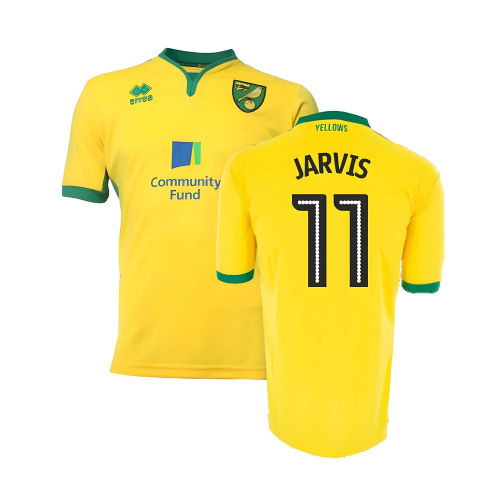 Norwich City 2016-17 Home Shirt ((Good) XXL) (Jarvis 11)