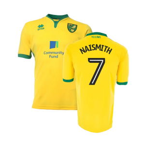 Norwich City 2016-17 Home Shirt ((Good) XXL) (Naismith 7)