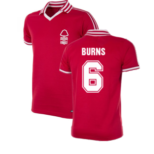 Nottingham Forest 1976-1977 Retro Football Shirt (Burns 6)