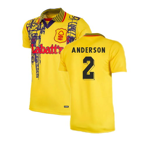 Nottingham Forest 1995-1997 Away Retro Shirt (Anderson 2)