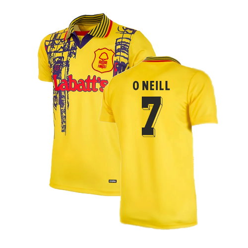 Nottingham Forest 1995-1997 Away Retro Shirt (O Neill 7)