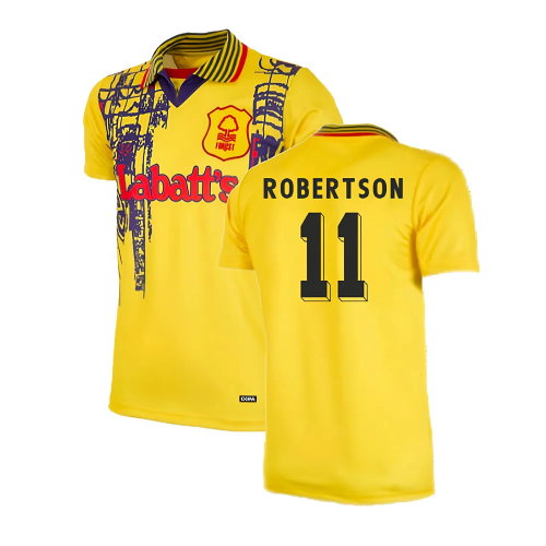 Nottingham Forest 1995-1997 Away Retro Shirt (Robertson 11)