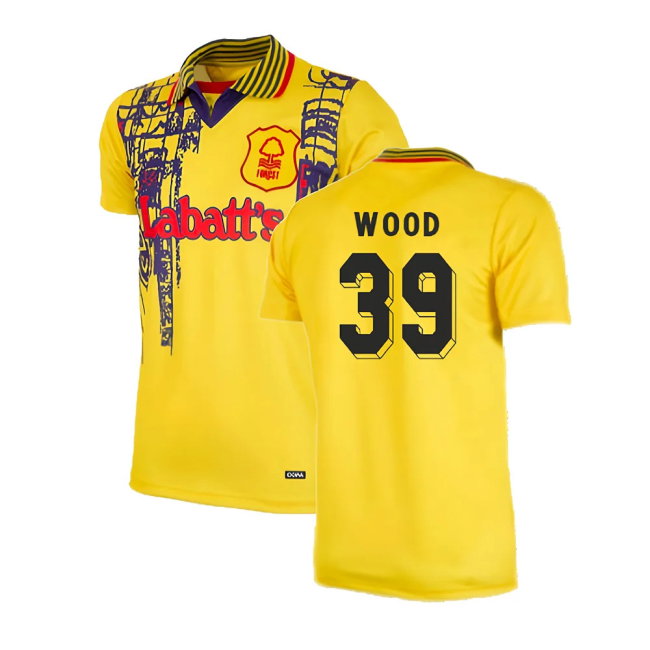 Nottingham Forest 1995-1997 Away Retro Shirt (Wood 39)