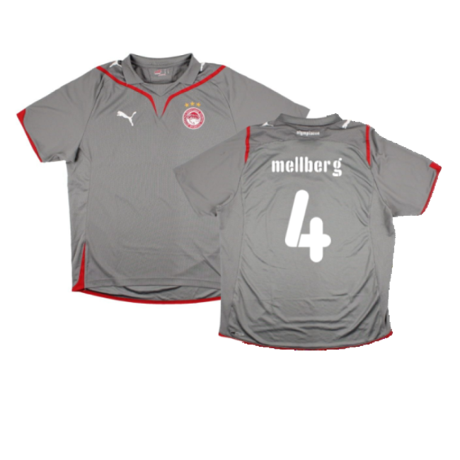Olympiakos 2009-10 Third Shirt ((Very Good) L) (Mellberg 4)