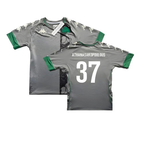 Panathinaikos 2020-21 Third Shirt (Sponsorless) ((Very Good) L) (Athanasakopoulous 37)