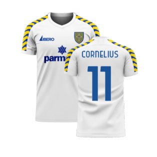 Parma 2022-2023 Home Concept Football Kit (Libero) (CORNELIUS 11)