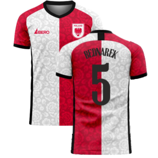 Poland 2022-2023 Away Concept Football Kit (Libero) (BEDNAREK 5)