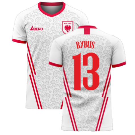 Poland 2023-2024 Home Concept Football Kit (Libero) (RYBUS 13)