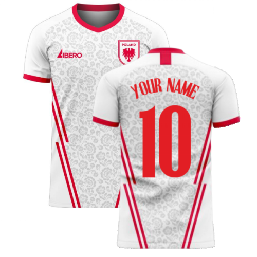 Poland 2025-2026 Home Concept Football Kit (Libero) (Your Name)