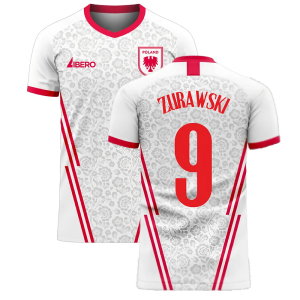 Poland 2025-2026 Home Concept Football Kit (Libero) (ZURAWSKI 9)