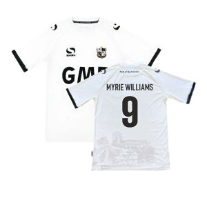 Port Vale 2013-14 Home Shirt ((Very Good) S) (Myrie Williams 9)