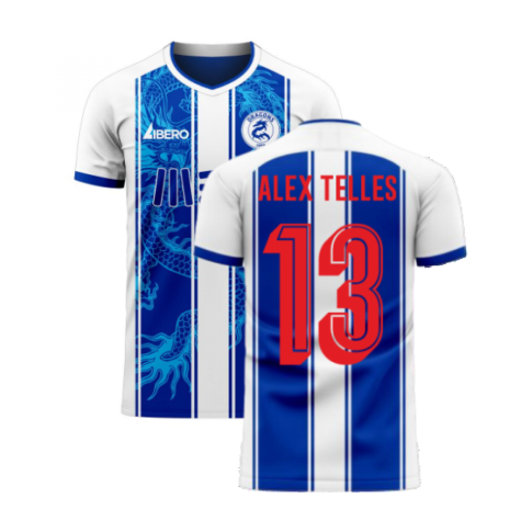 Porto 2023-2024 Home Concept Football Kit (Libero) (ALEX TELLES 13)