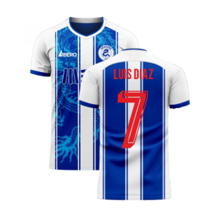 Porto 2023-2024 Home Concept Football Kit (Libero) (LUIS DIAZ 7)
