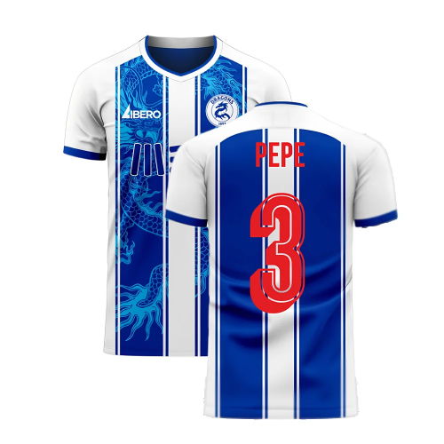 Porto 2025-2026 Home Concept Football Kit (Libero) (PEPE 3)