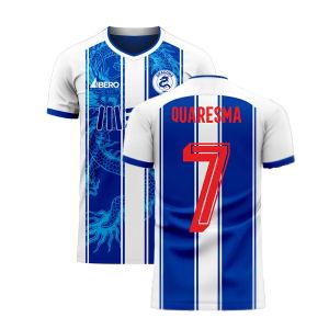 Porto 2025-2026 Home Concept Football Kit (Libero) (QUARESMA 7)