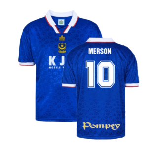 Portsmouth 1998 Admiral Retro Football Shirt (Merson 10)