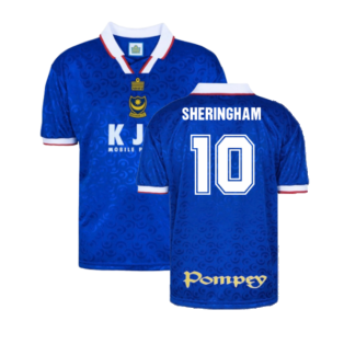 Portsmouth 1998 Admiral Retro Football Shirt (Sheringham 10)