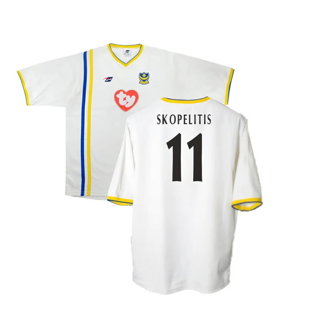 Portsmouth 2004-05 Third Shirt ((Excellent) 3XL) (Skopelitis 11)