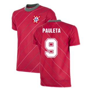Portugal 1984 Retro Football Shirt (PAULETA 9)