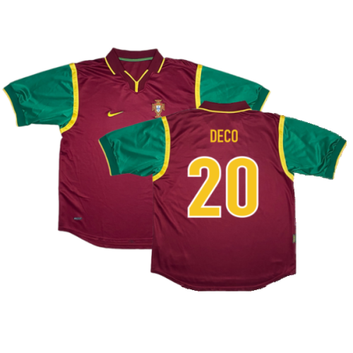 Portugal 1998-1999 Home Shirt (Excellent) (DECO 20)