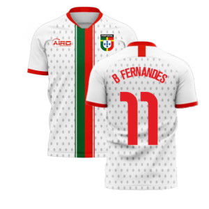 Portugal 2023-2024 Away Concept Football Kit (Libero) (B Fernandes 11)