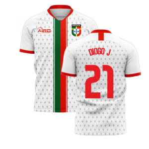 Portugal 2023-2024 Away Concept Football Kit (Libero) (DIOGO J 21)