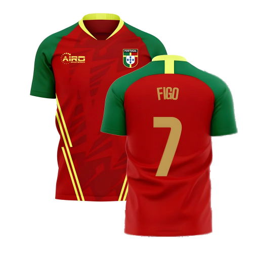 Portugal 2025-2026 Home Concept Football Kit (Airo) (FIGO 7)